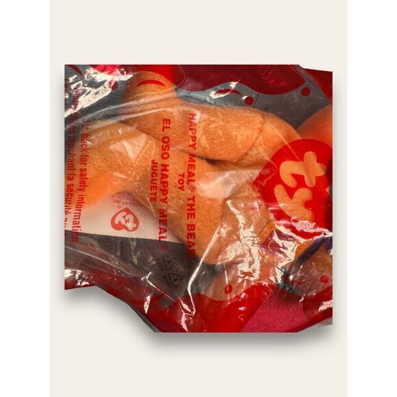 Ty Beanie Baby McDonald’s Collection Happy Meal 25th Bear 2004 Vintage NWT - Picture 8 of 12